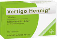 VERTIGO HENNIG Tabletten