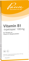 VITAMIN B1 INJEKTOPAS 100 mg Injektionslösung