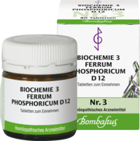 BIOCHEMIE 3 Ferrum phosphoricum D 12 Tabletten